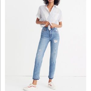 Madewell Classic Straight Jean